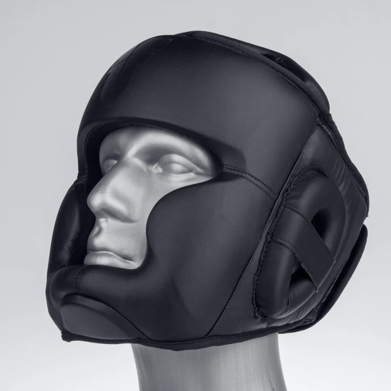 Casque de combat Fighter Sparring - noir/jaune fluo