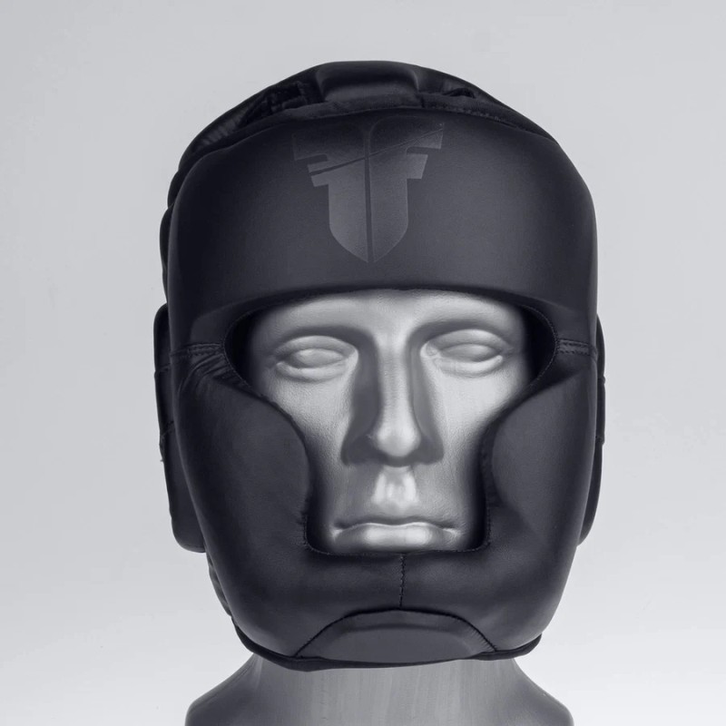 Casque de combat Fighter Sparring - noir/jaune fluo