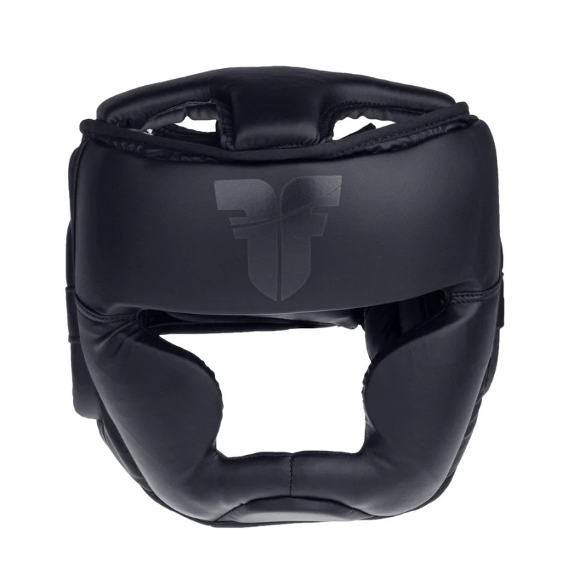 Casque de combat Fighter Sparring - noir/jaune fluo