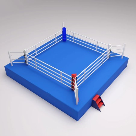 Ring de boxe 7,8 x 7,8 m selon les règles AIBA