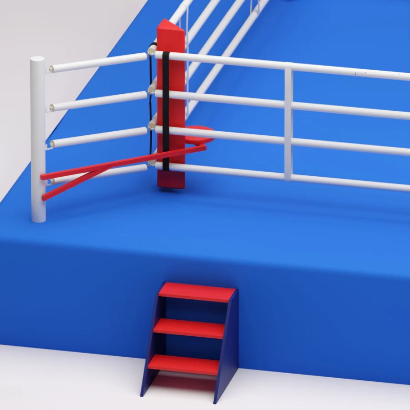 Ring de boxe 7,8 x 7,8 m selon les règles AIBA
