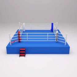 Ring de boxe 7,8 x 7,8 m selon les règles AIBA