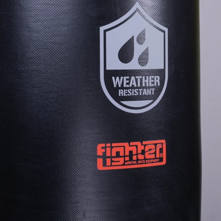 Sac de boxe Fighter Outdoor 150 cm - gris, diamètre 34 cm - gris