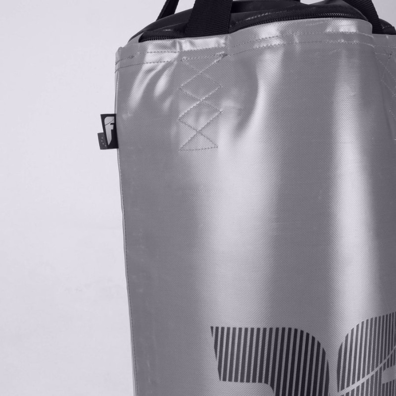 Sac de boxe Fighter Outdoor 150 cm - gris, diamètre 34 cm - gris