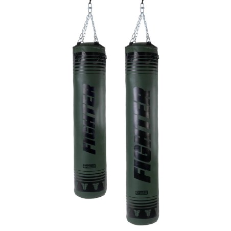 Sac de frappe de boxe Fighter XTR 150 à 180 cm - noir/or