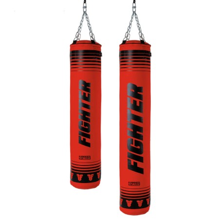 Sac de frappe de boxe Fighter XTR 150 à 180 cm - noir/or