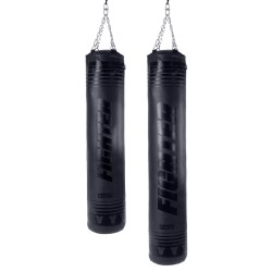 Sac de frappe de boxe Fighter XTR 150 à 180 cm - noir/or