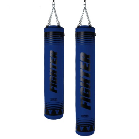 Sac de frappe de boxe Fighter XTR 150 à 180 cm - noir/or