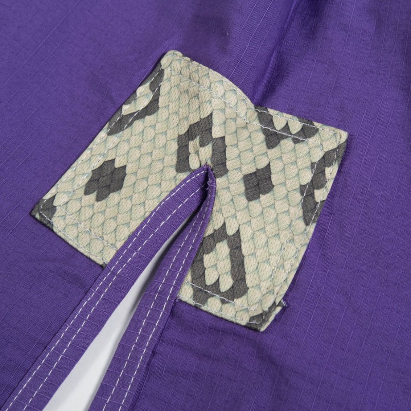 Fighter BJJ Ripstop  Gi Rip Stop KIDS - purple, BJJBW-10