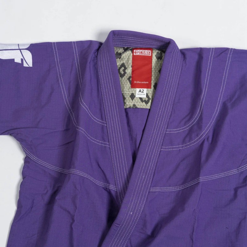 Fighter BJJ Ripstop  Gi Rip Stop KIDS - purple, BJJBW-10
