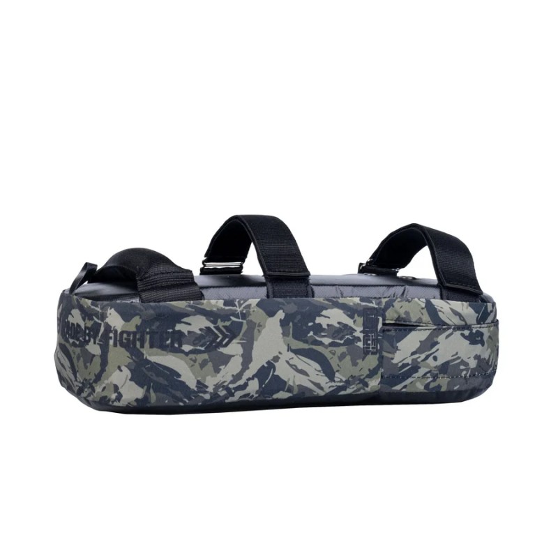 Bouclier THAI MAXI - La vie est un combat - Camouflage désert, F0