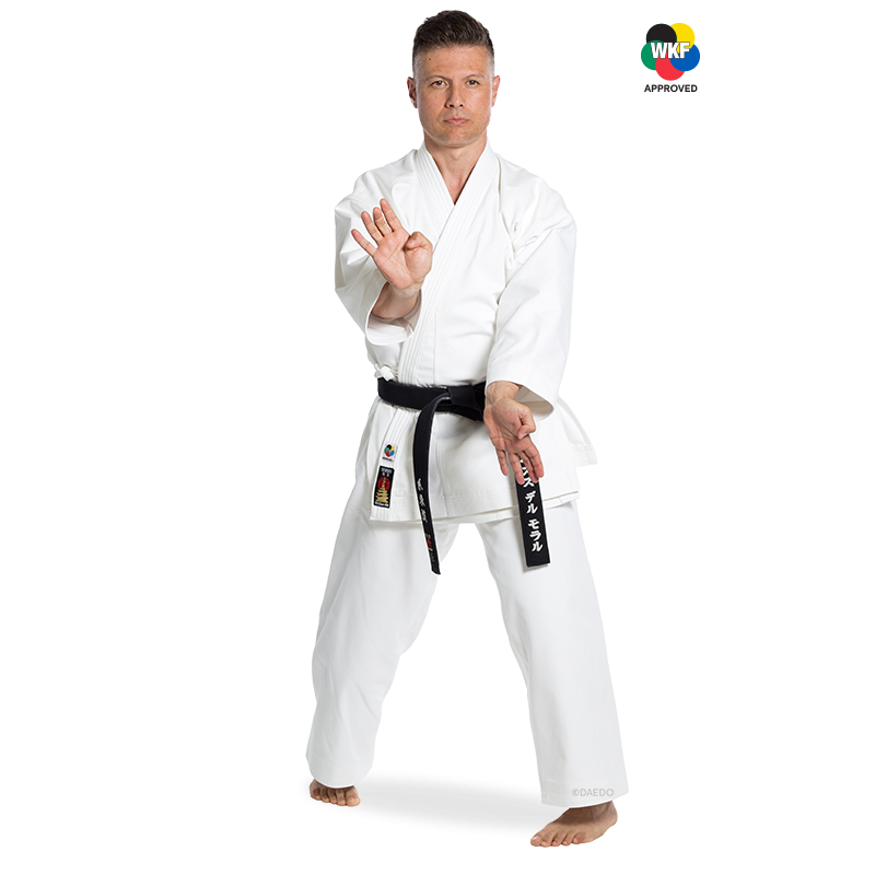 Karategi / Kimono "New Sensei" – 100 % Coton, 12 oz, Homologué WKF | Artsmartiaux.fr