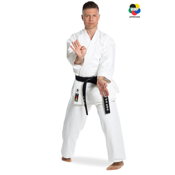 Karategi / Kimono "New Sensei" – 100 % Coton, 12 oz, Homologué WKF | Artsmartiaux.fr