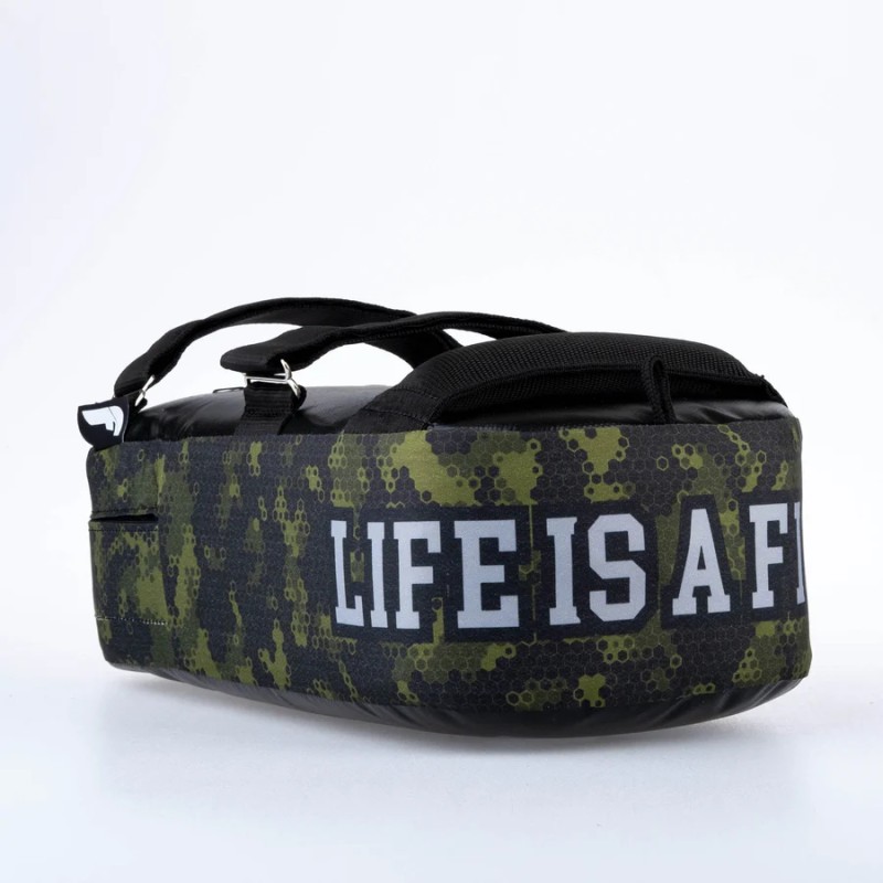 Bouclier THAI MAXI - La vie est un combat - Camouflage désert, F0