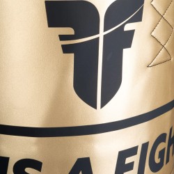 Sac de boxe Fighter Fitness 120 à 150 cm, noir/blanc