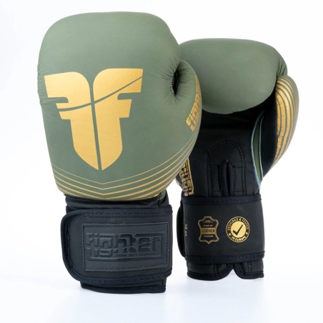 Gants de boxe Fighter SPLIT Stripes - noir