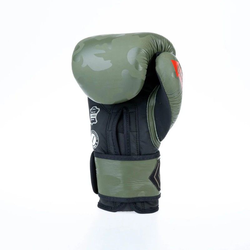 Gants de boxe Fighter Tactical - kaki