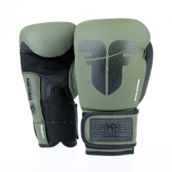 Gants de boxe Fighter Secure Fit - noir/or