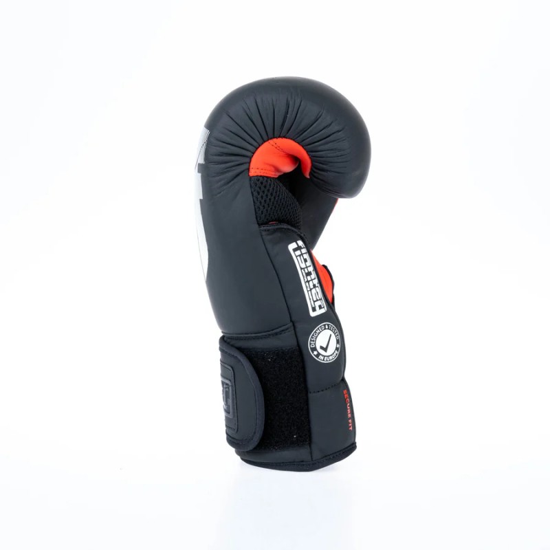 Gants de boxe Fighter Secure Fit - noir/or