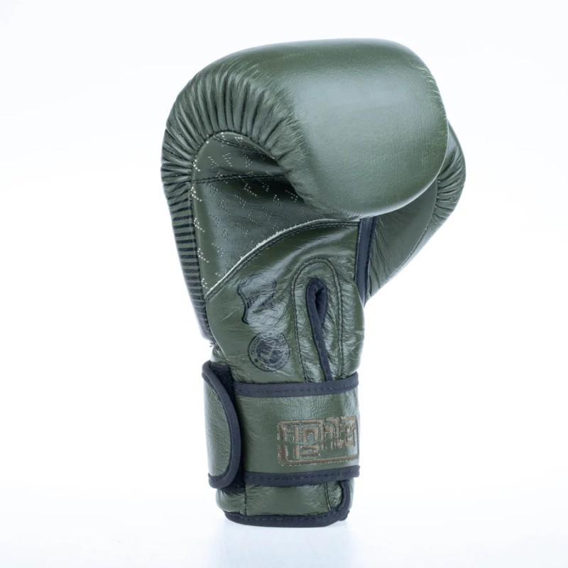 Gants de boxe Fighter Pro - blancs, FBG-PRO-001