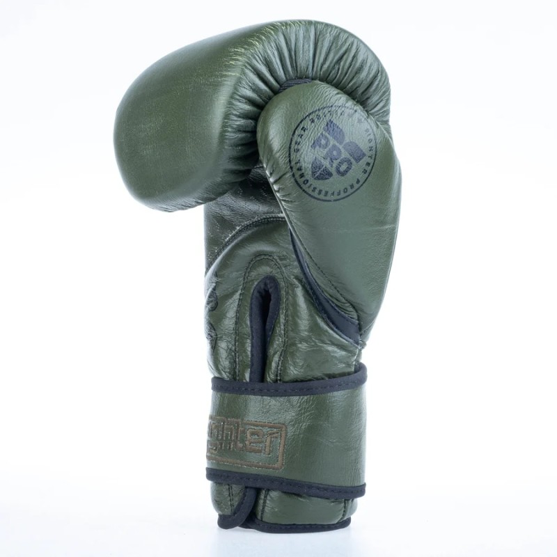 Gants de boxe Fighter Pro - blancs, FBG-PRO-001