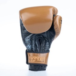 Gants de boxe Fighter Pro - blancs, FBG-PRO-001