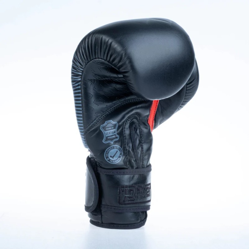 Gants de boxe Fighter Pro - blancs, FBG-PRO-001