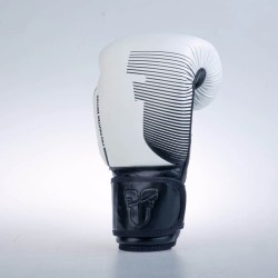 Gants de boxe Fighter Pro - blancs, FBG-PRO-001