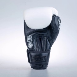 Gants de boxe Fighter Pro - blancs, FBG-PRO-001