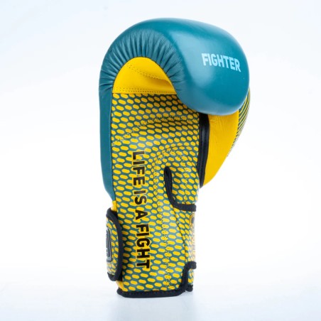 Gants de boxe Fighter Training - kaki, FBG-TRN-001