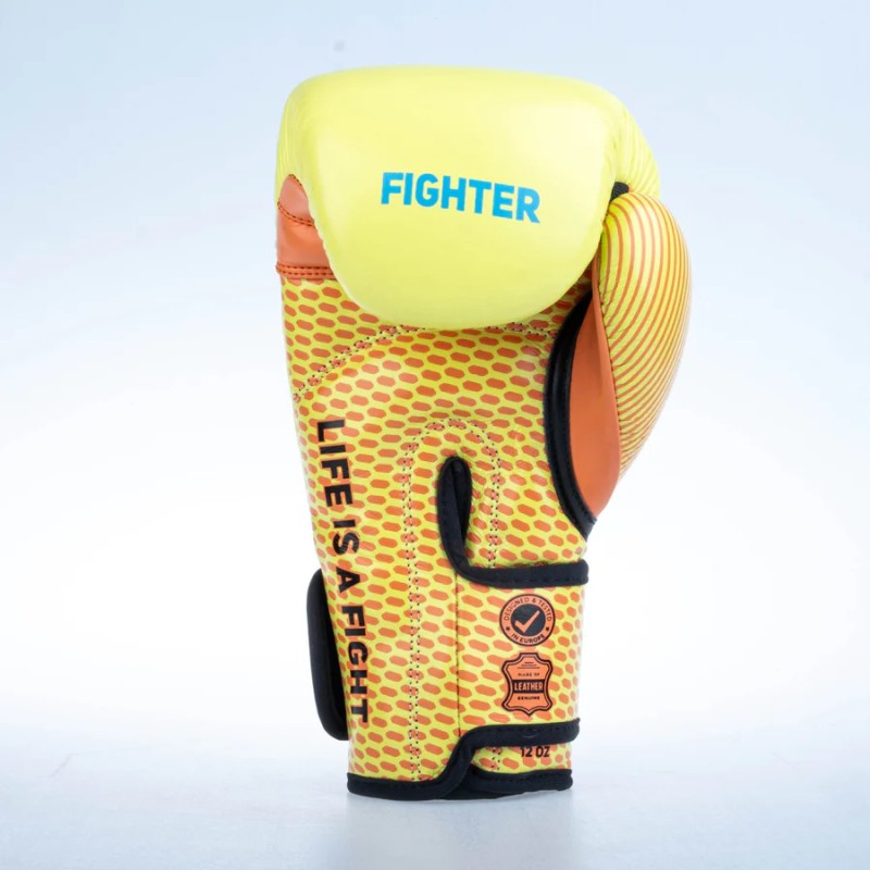 Gants de boxe Fighter Training - kaki, FBG-TRN-001