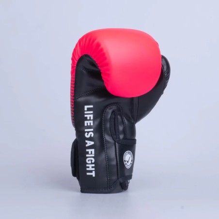 Gants de boxe Fighter Training PU - noir/or, FBG-TRP-001