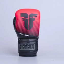 Gants de boxe Fighter Training PU - noir/or, FBG-TRP-001