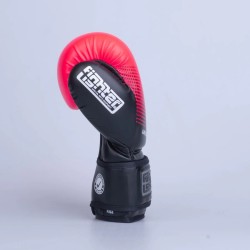 Gants de boxe Fighter Training PU - noir/or, FBG-TRP-001