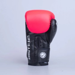 Gants de boxe Fighter Training PU - noir/or, FBG-TRP-001
