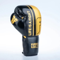 Gants de boxe de compétition Fighter - bleu, FBGF-002BL