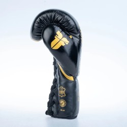 Gants de boxe de compétition Fighter - bleu, FBGF-002BL