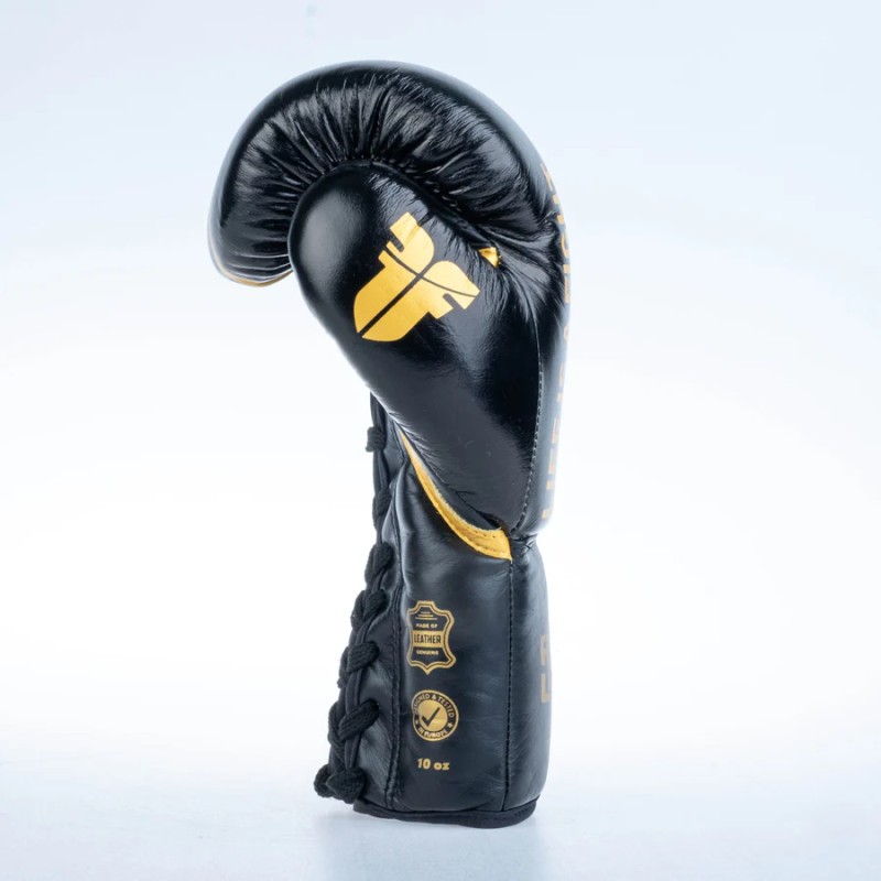Gants de boxe de compétition Fighter - bleu, FBGF-002BL