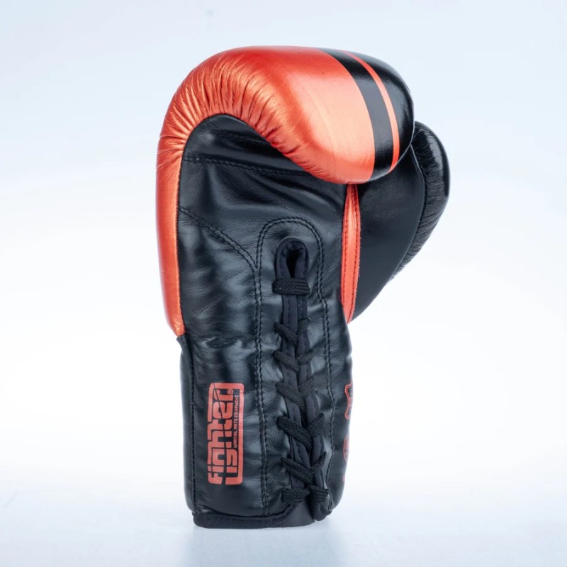 Gants de boxe de compétition Fighter - bleu, FBGF-002BL