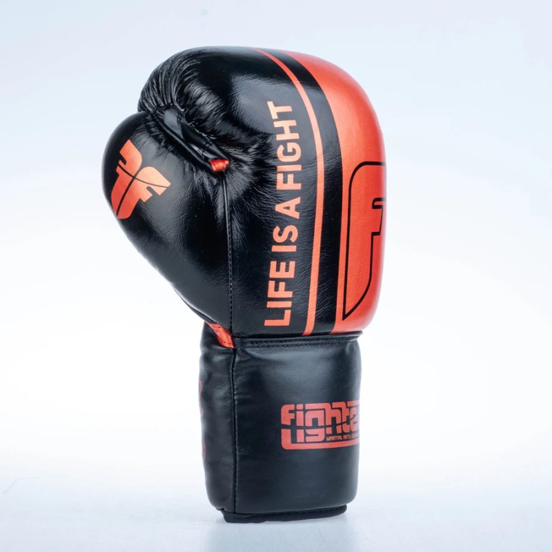 Gants de boxe de compétition Fighter - bleu, FBGF-002BL