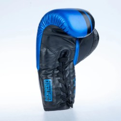 Gants de boxe de compétition Fighter - bleu, FBGF-002BL