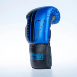 Gants de boxe de compétition Fighter - bleu, FBGF-002BL