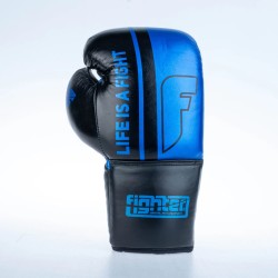 Gants de boxe de compétition Fighter - bleu, FBGF-002BL