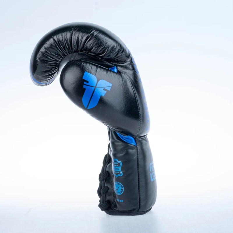 Gants de boxe de compétition Fighter - bleu, FBGF-002BL