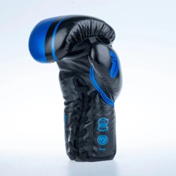 Gants de boxe de compétition Fighter - bleu, FBGF-002BL