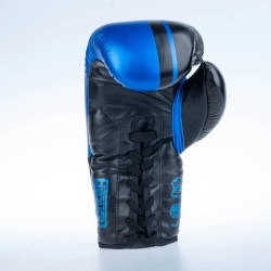 Gants de boxe de compétition Fighter - bleu, FBGF-002BL