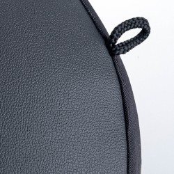 Cible ronde rétro pour combattant - marron