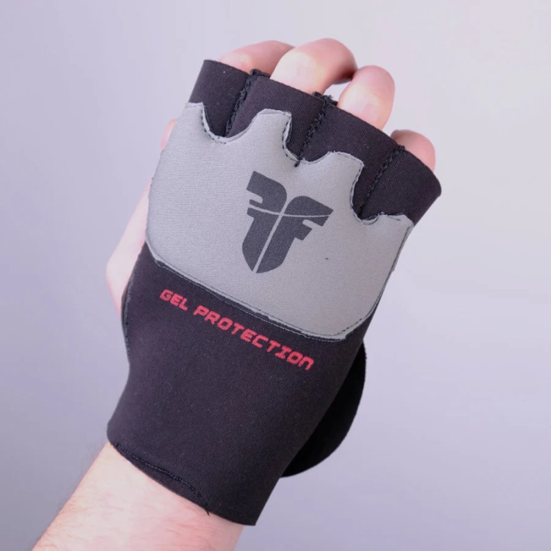 Bandages pour les mains Fighter Gel - noir, FGWN-001BB