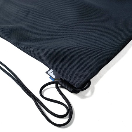 Sac de combat en filet 60 cm x 70 cm - noir/rouge, FHBB-03