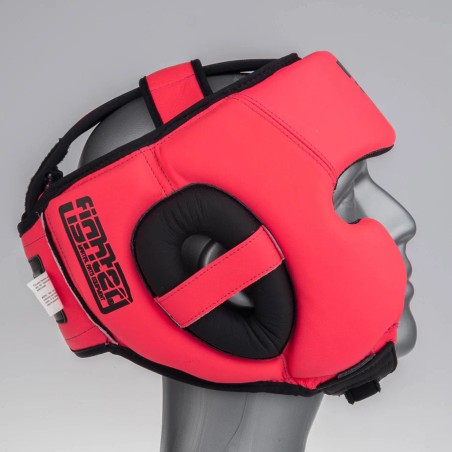 Casque de protection pour combattant Sparring Pro - rose, FHG-001CPK